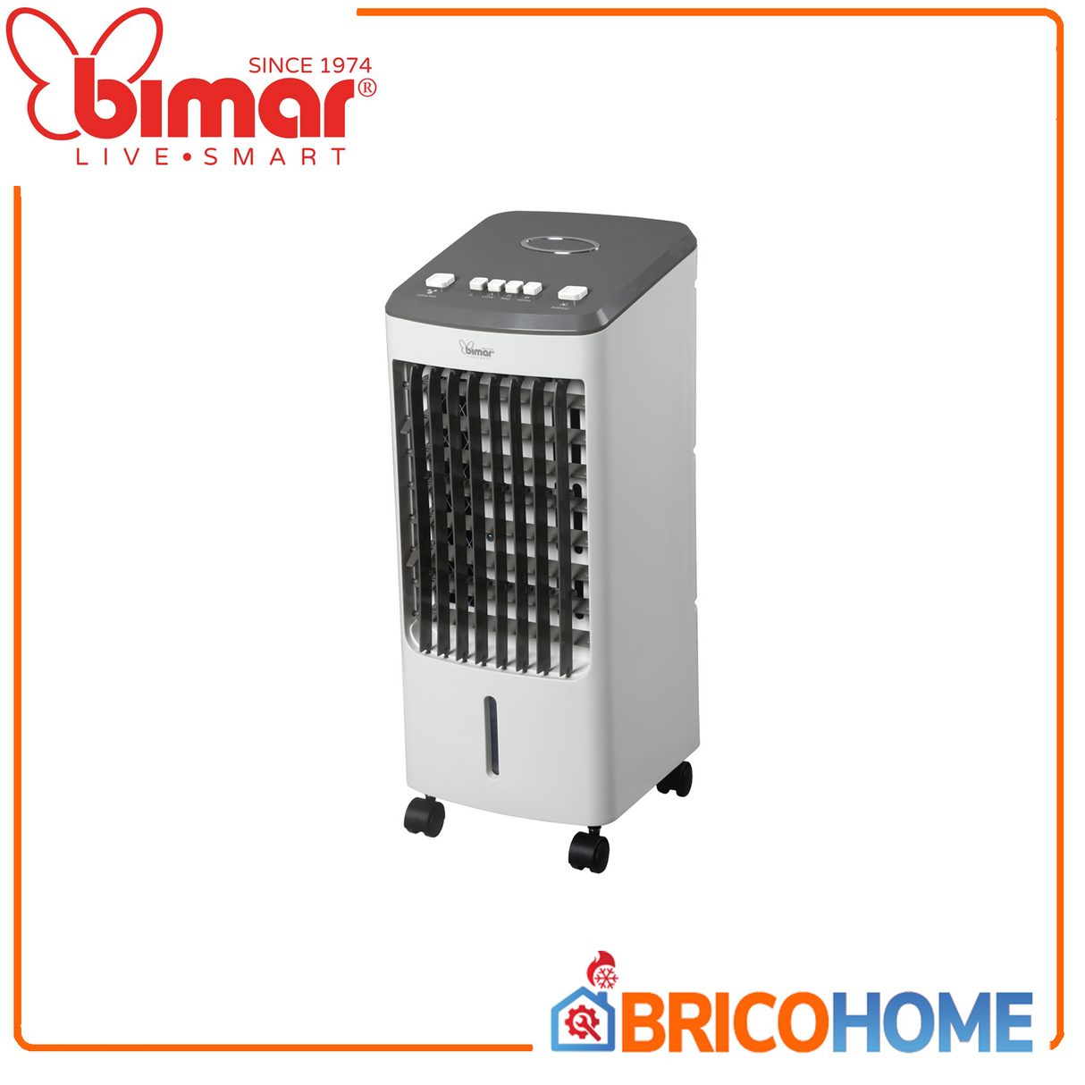 Bimar raffrescatore purificatore d'aria meccanico con serbatoio 4 LT