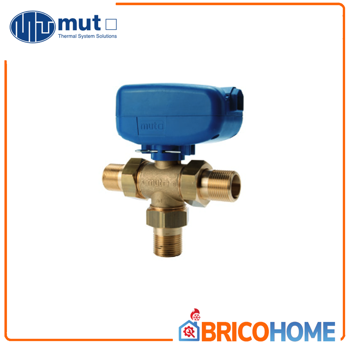Motorisiertes 3-Wege-Kugelzonenventil – Serie TMO MUT