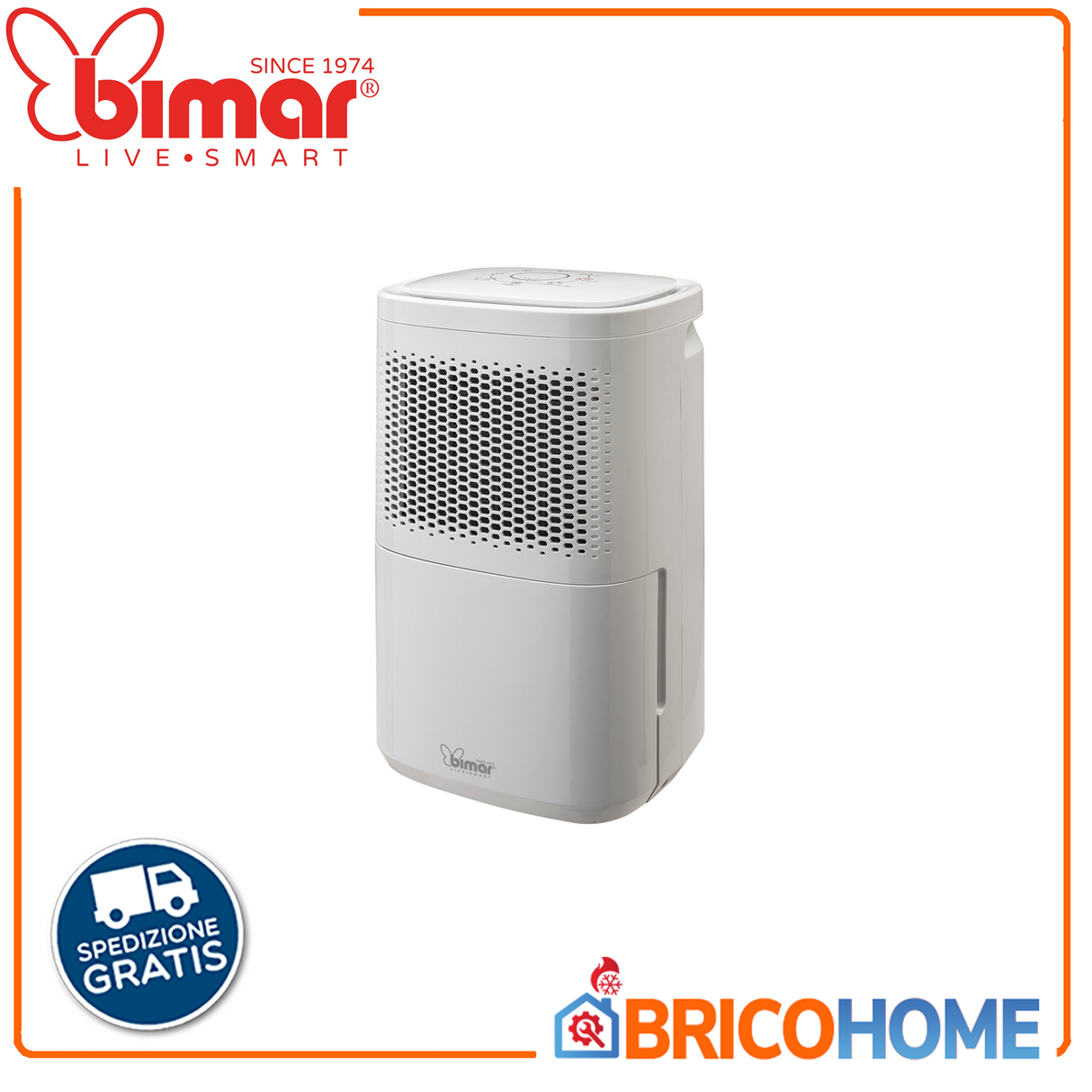 Deumidificatore portatile 12 LT con WI-FI DEU315 Bimar