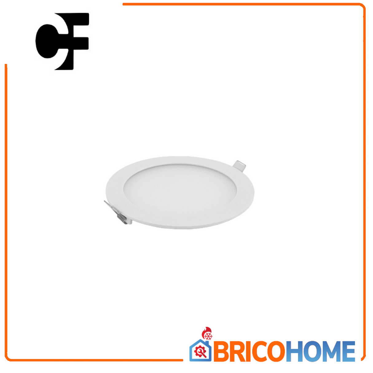 CF PLATE-R12W-CCT – Pannello LED da Incasso Rotondo 12W | CCT 3 in 1 | Ø175 mm