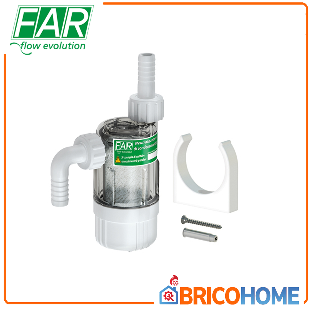 Neutralizzatore di condensa acida per caldaie a condensazione - FAR