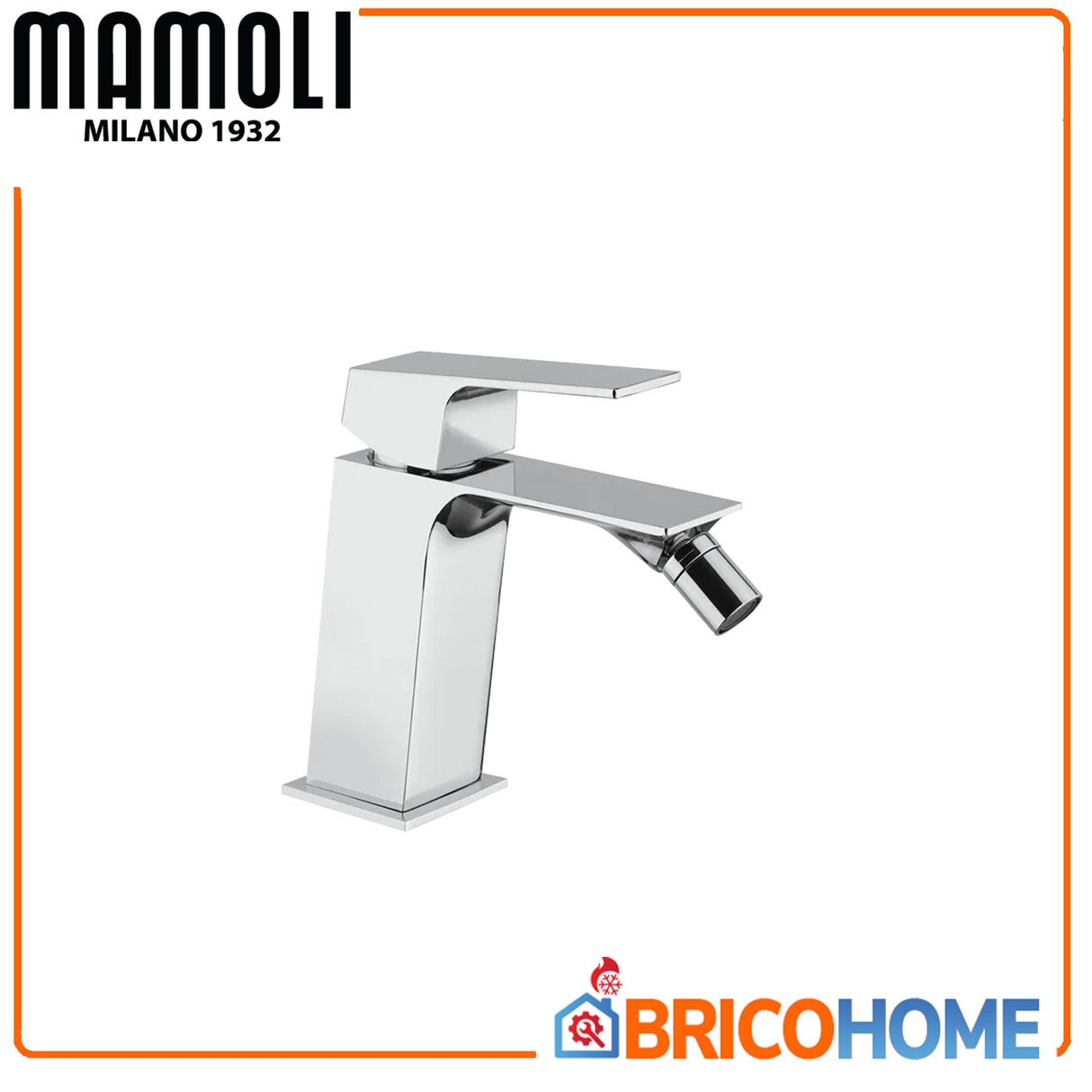 Mamoli Miscelatore per bidet finitura cromata con scarico Blade