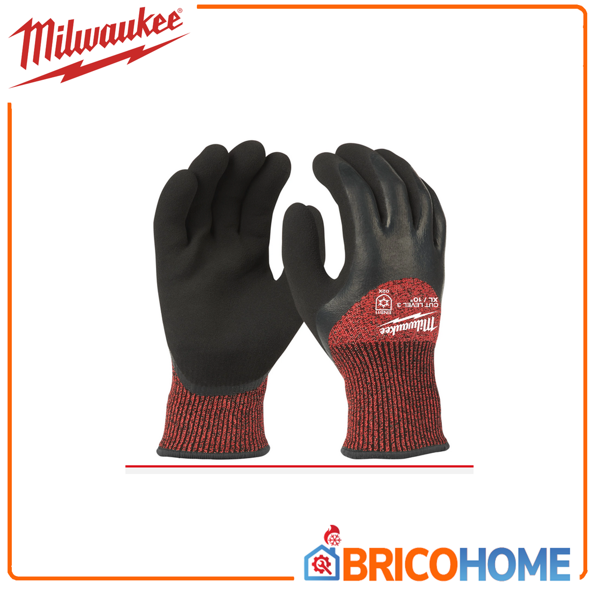 Milwaukee Guanti Invernali spalmati in lattice Cat. taglio A TG.10/XL
