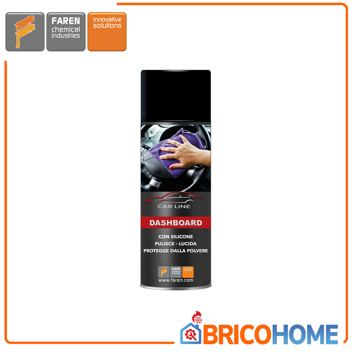 Silicone dashboard polish 400ml F55 FAREN