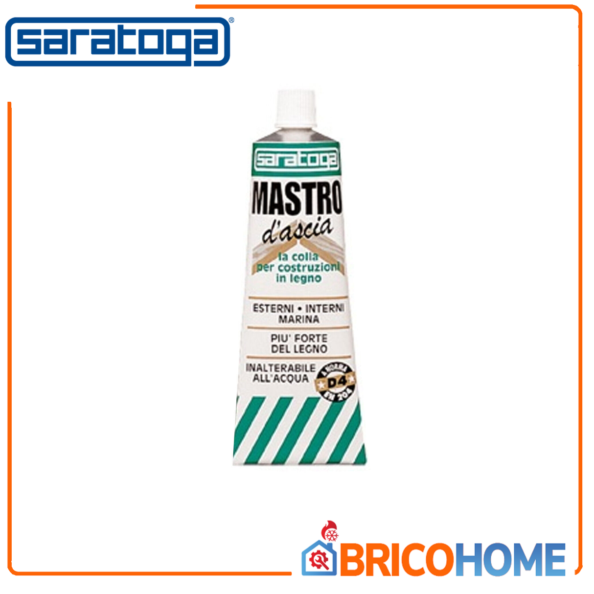 Wasserbeständiger Polyurethan-Holzbaukleber 100 ml – Mastro d'Ascia SARATOGA