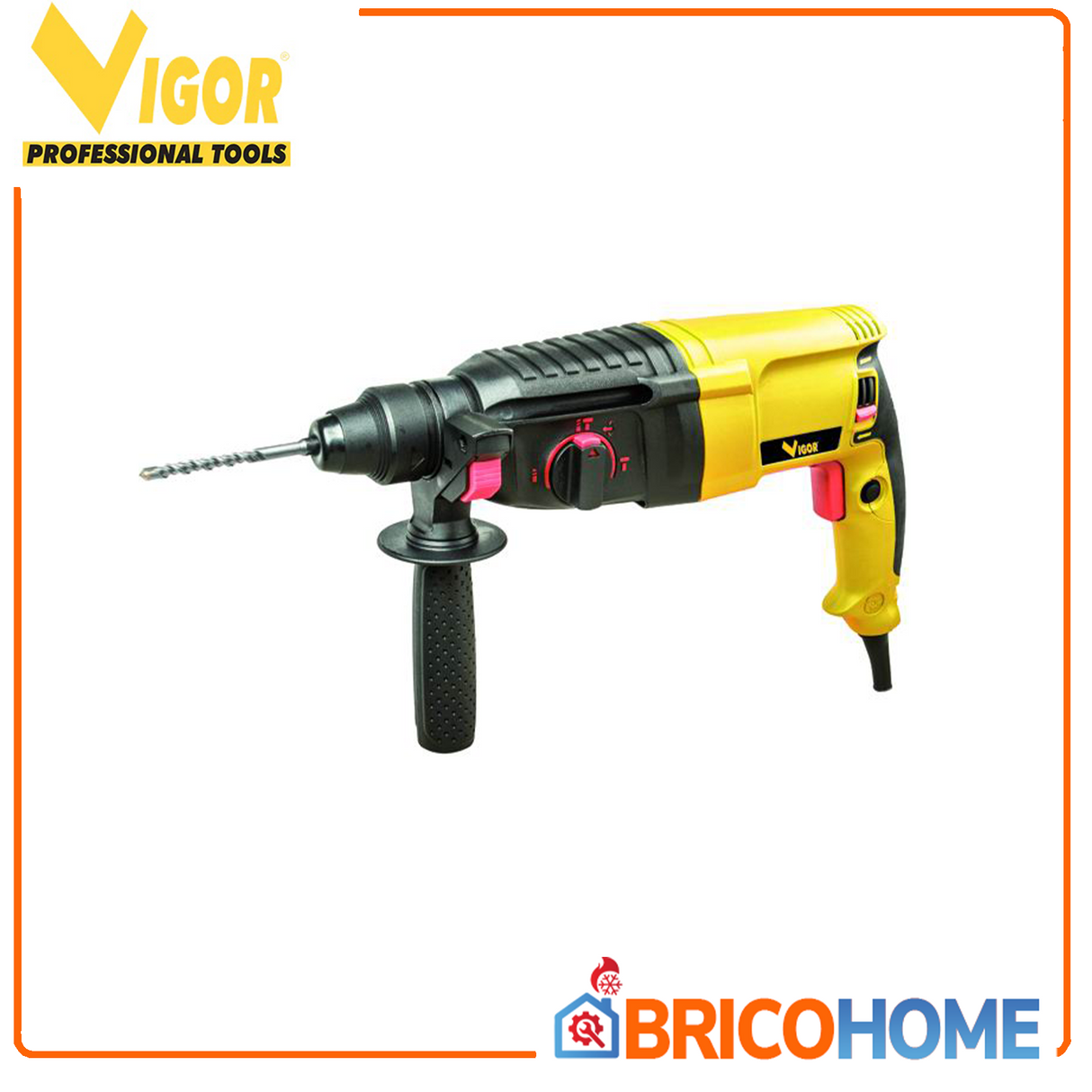 Tassellatore 800watt SDS Plus in valigetta - VBH-26 VIGOR