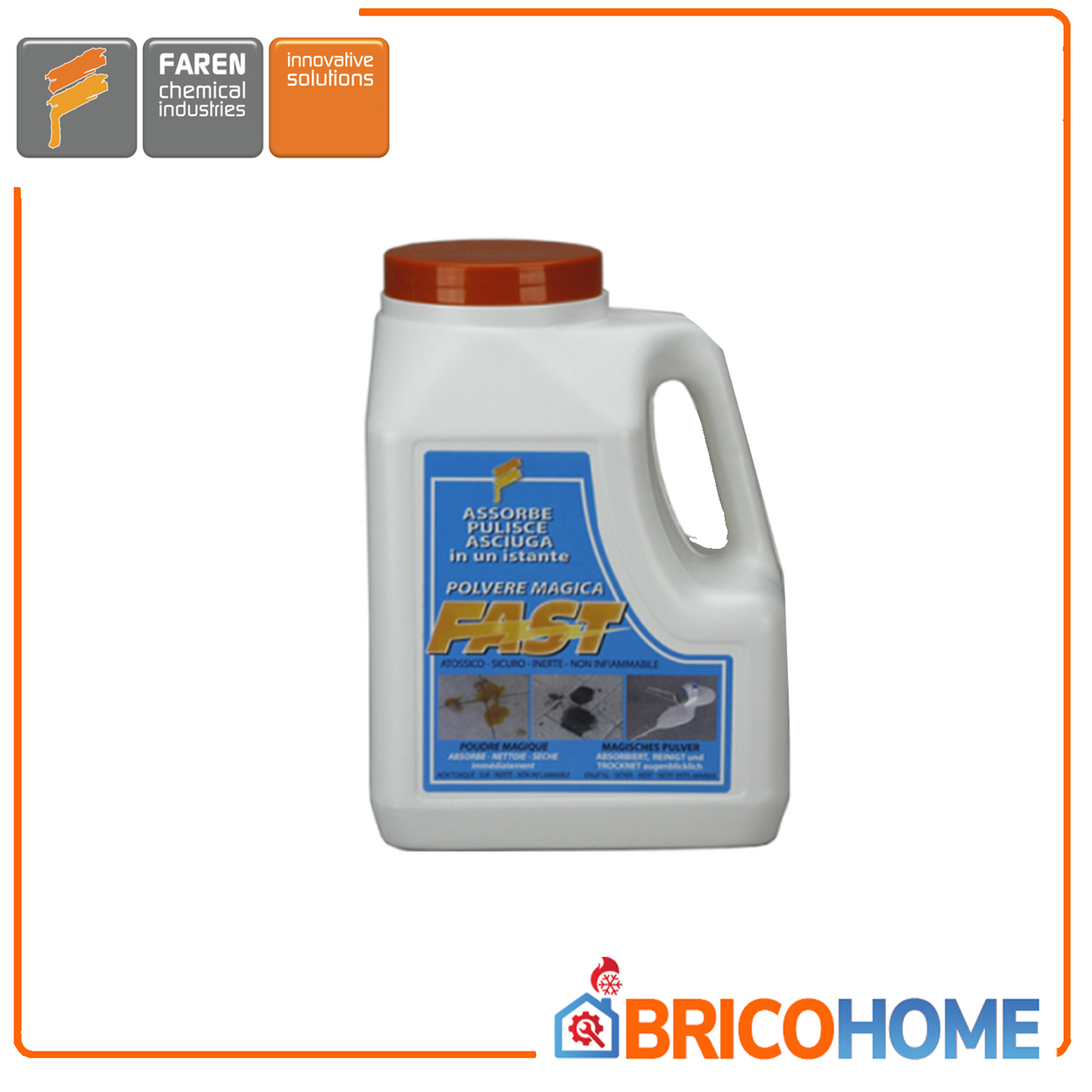 Assorbente in polvere FAST confezione 900 Grammi