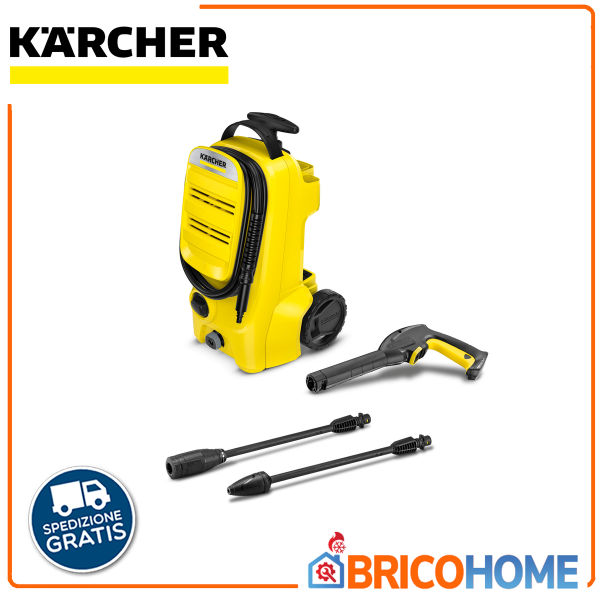 KÄRCHER K3 Compact 120Bar Hochdruckreiniger