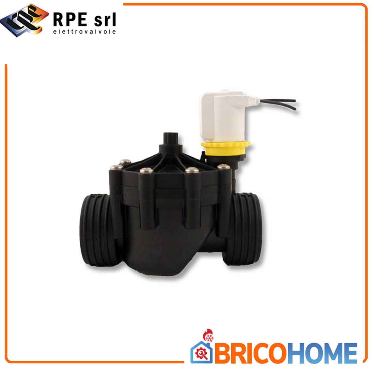 RPE Elettrovalvola per irrigazione regolatore di flusso NC 1'' F/F 24V Ac