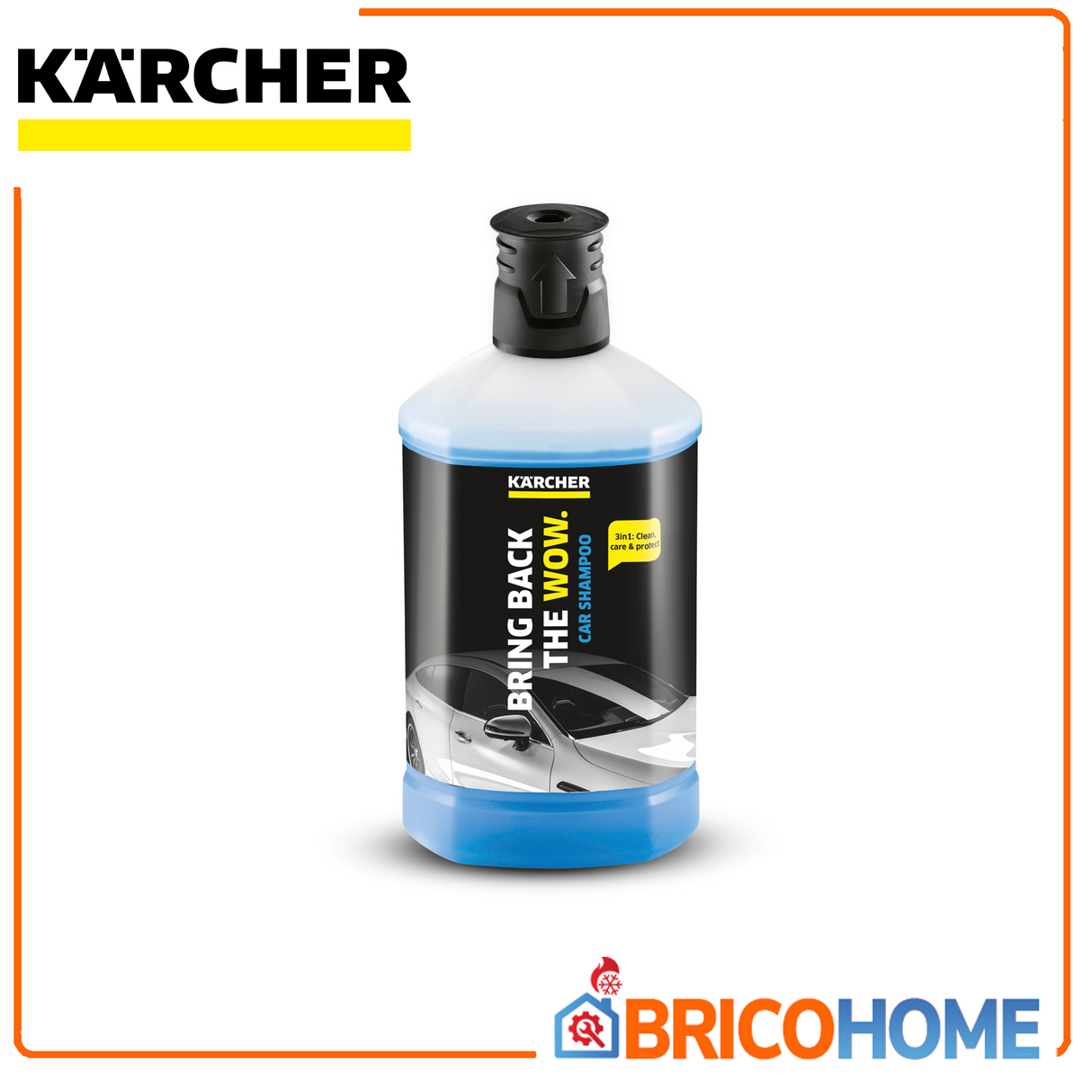 3-in-1-Reinigungsshampoo für Autos und Motorräder für Hochdruckreiniger – KARCHER