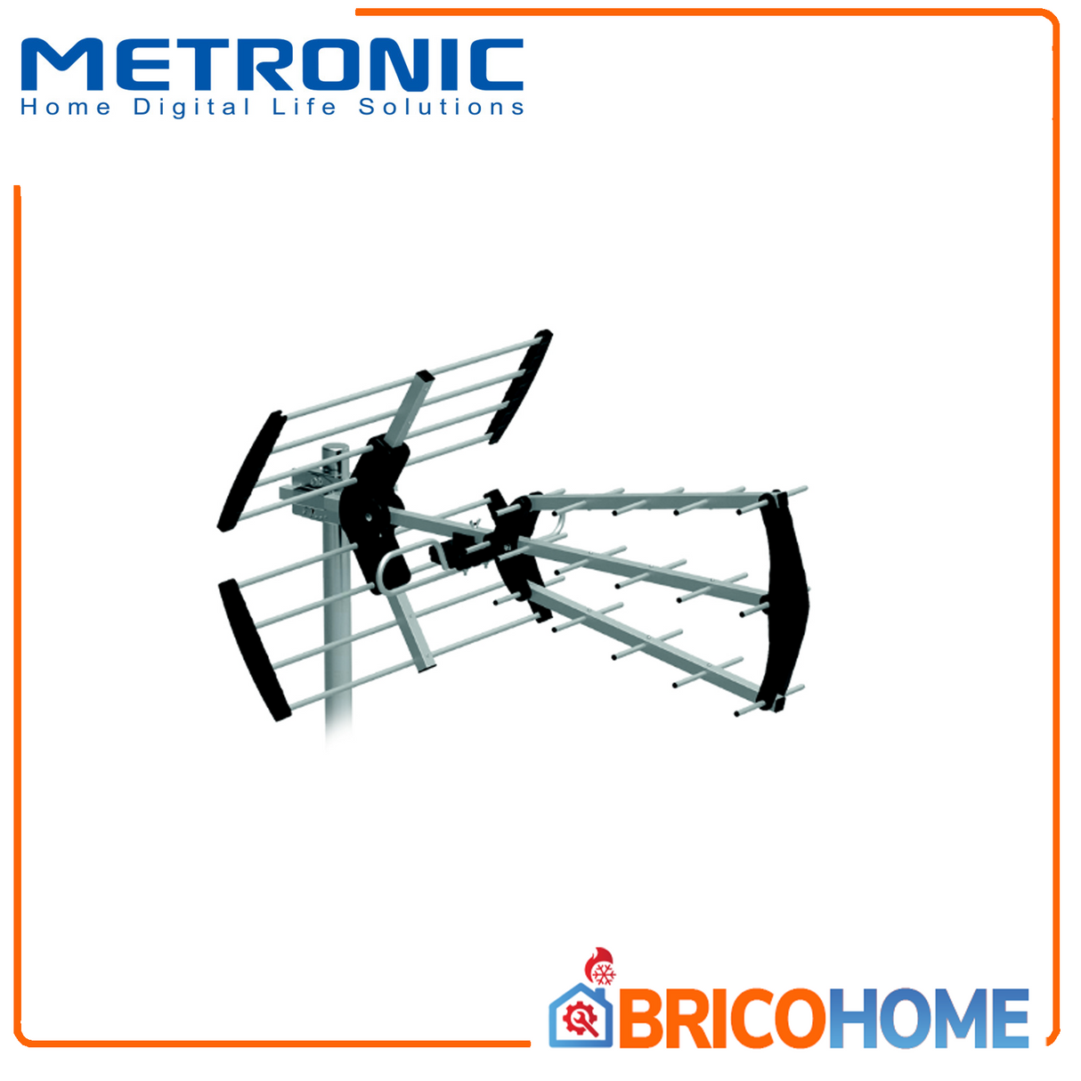 Digitale terrestrische DVBT2-UHF-Antenne mit 5G-Filter