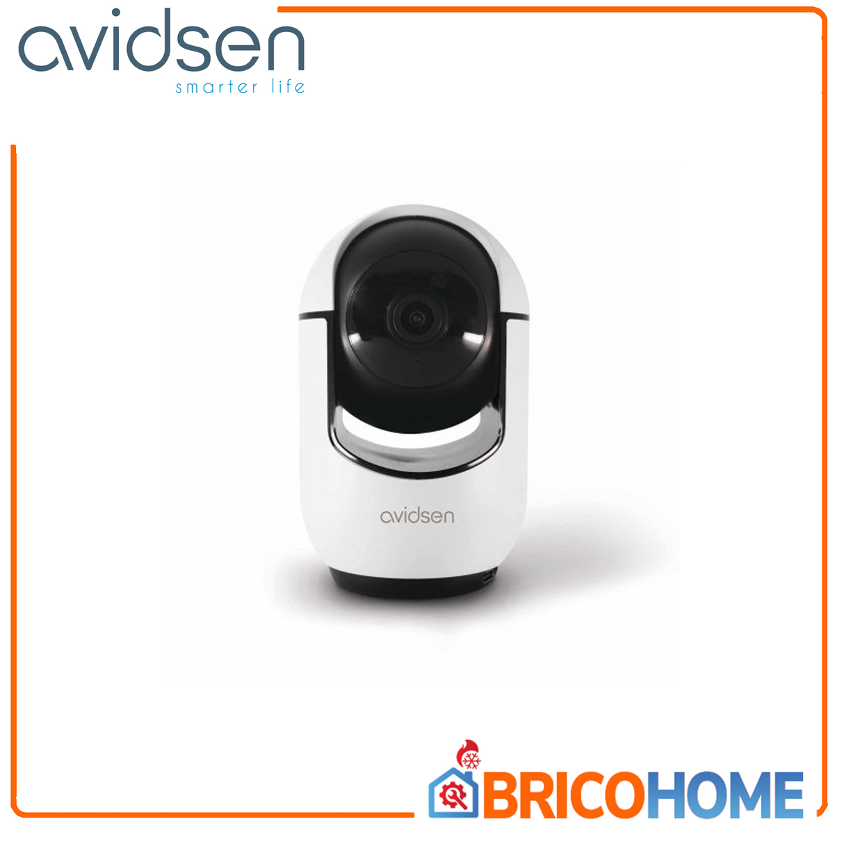 Avidsen Telecamera IP motorizzata per interni HomeCam Prim 2,5K 127158