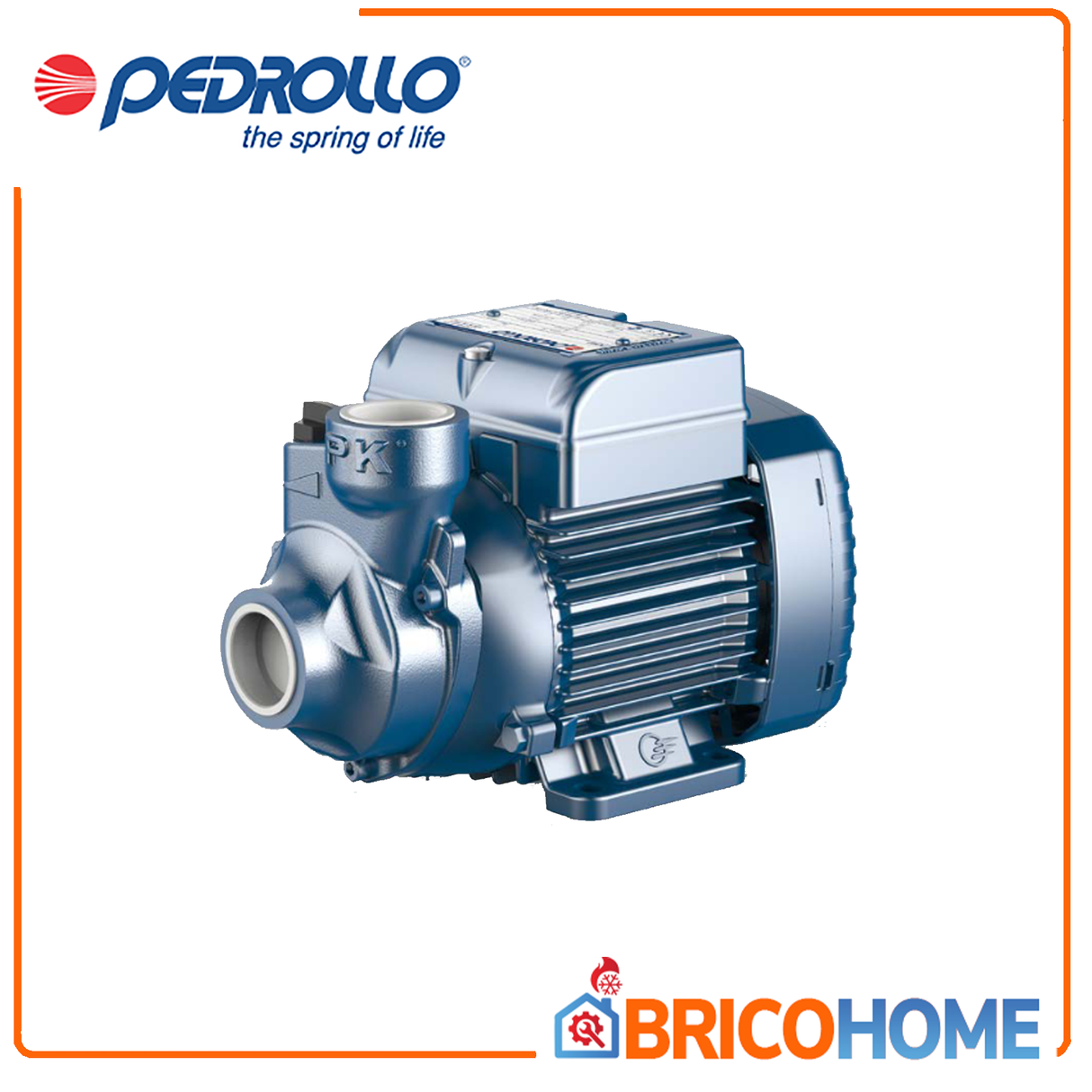 Elettropompa Pedrollo PKm 65 HP 0,75 con girante periferica monofase