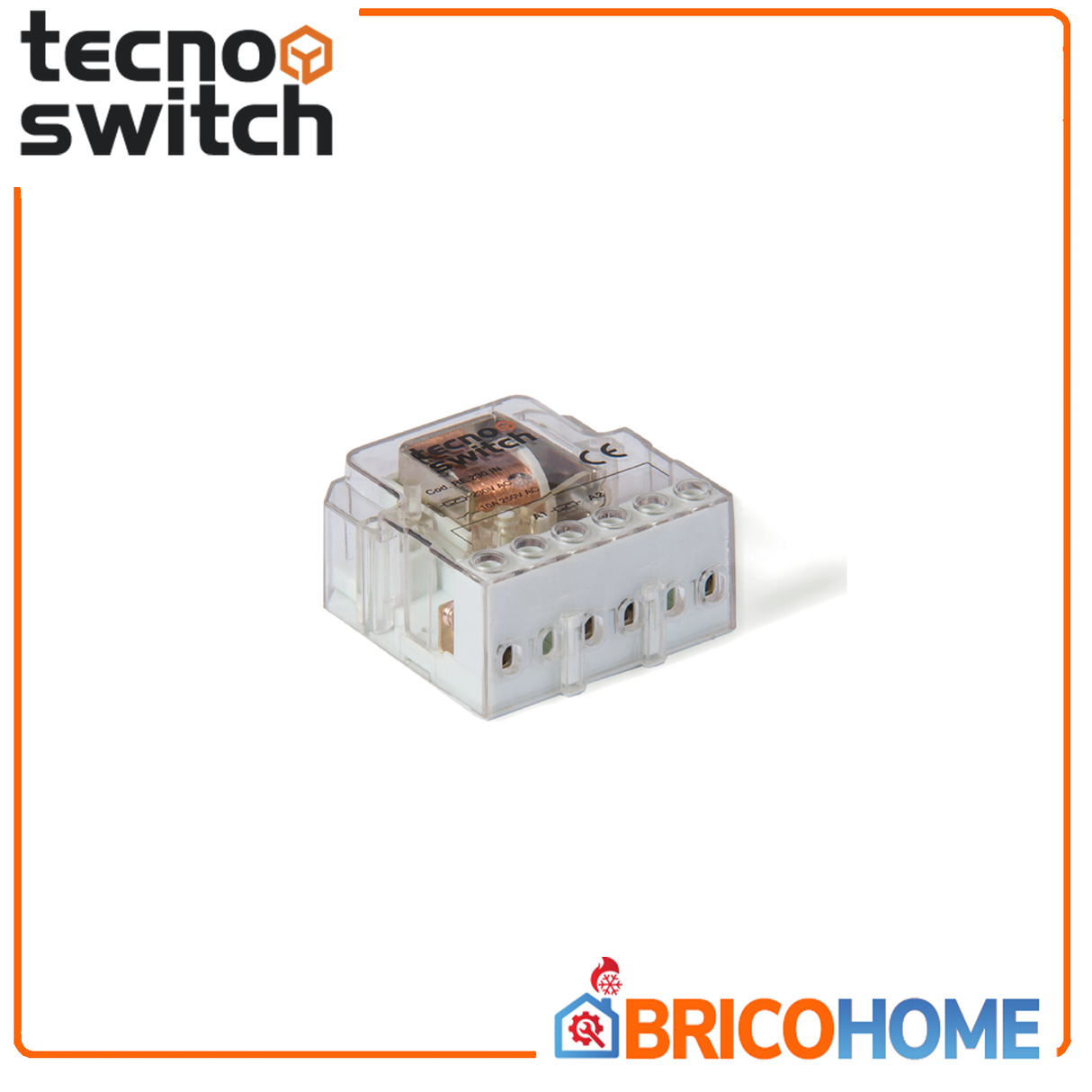 Tecno Switch Relè meccanico ad impulsi 1 contatto