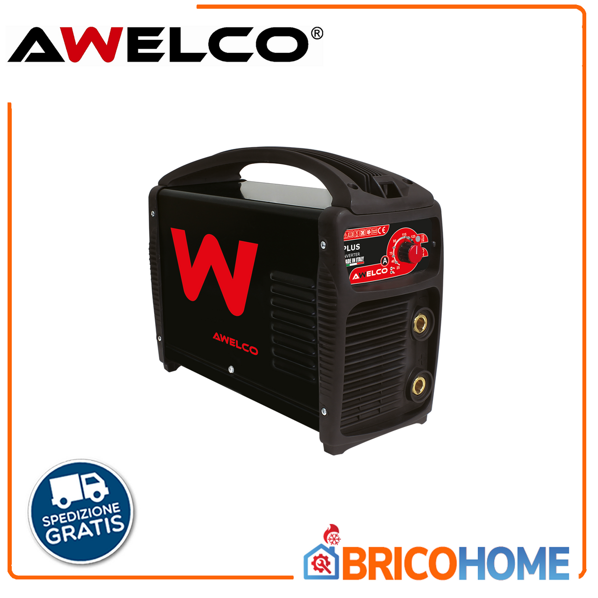 Saldatrice inverter con accessori PLUS 160 - AWELCO