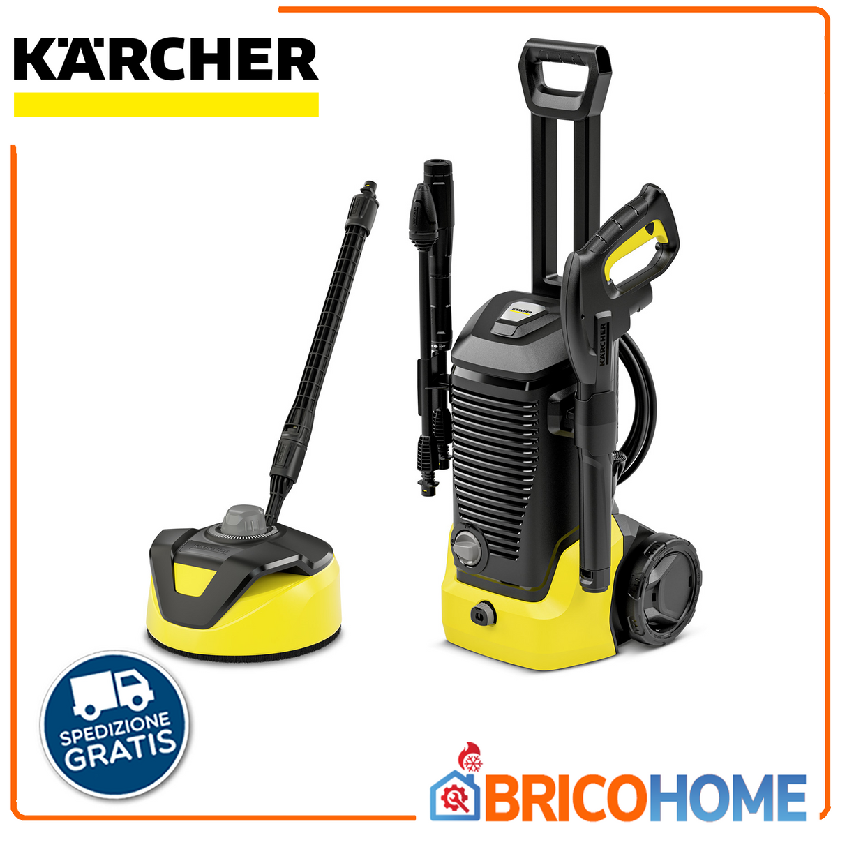 K5 Black T5 145BAR 21000W Kaltwasser-Hochdruckreiniger mit Zubehör – Karcher
