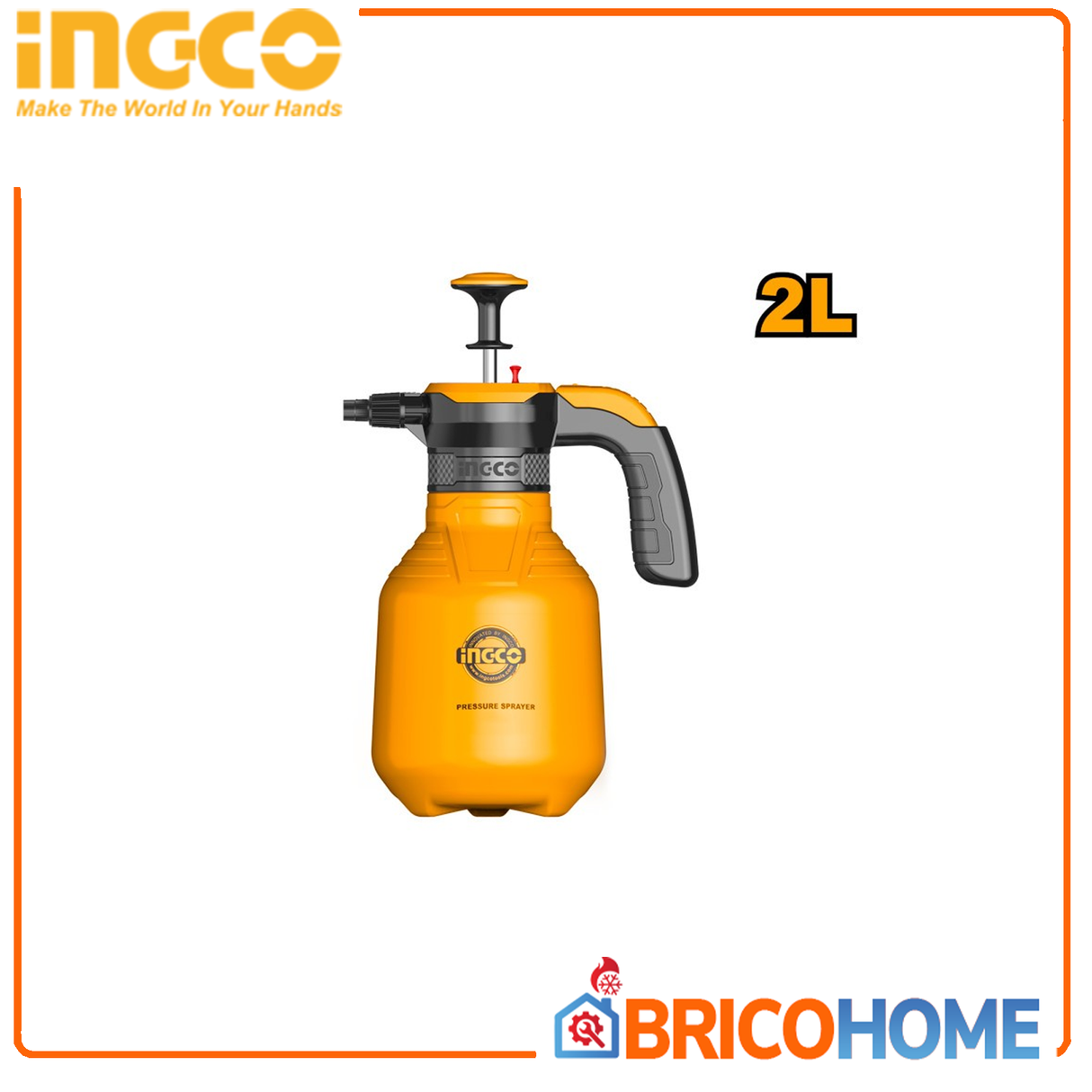 INGCO Druckpumpe 2 LT Zerstäubersprühgerät