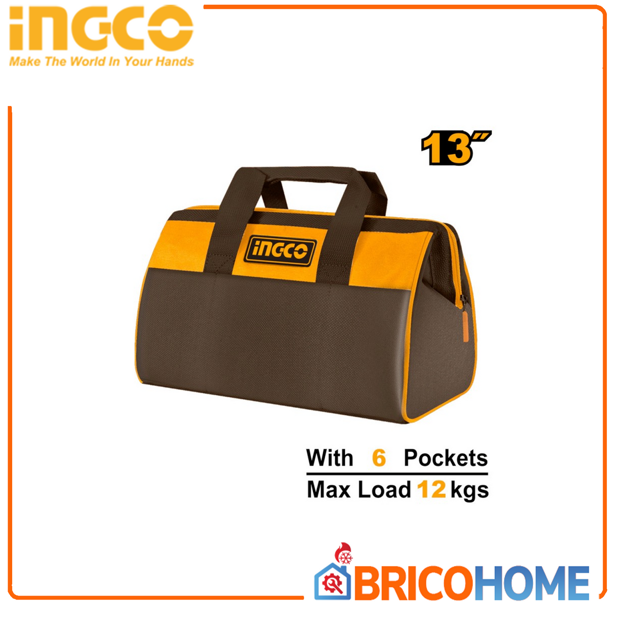 INGCO Borsa porta attrezzi 13" ( 32CM )