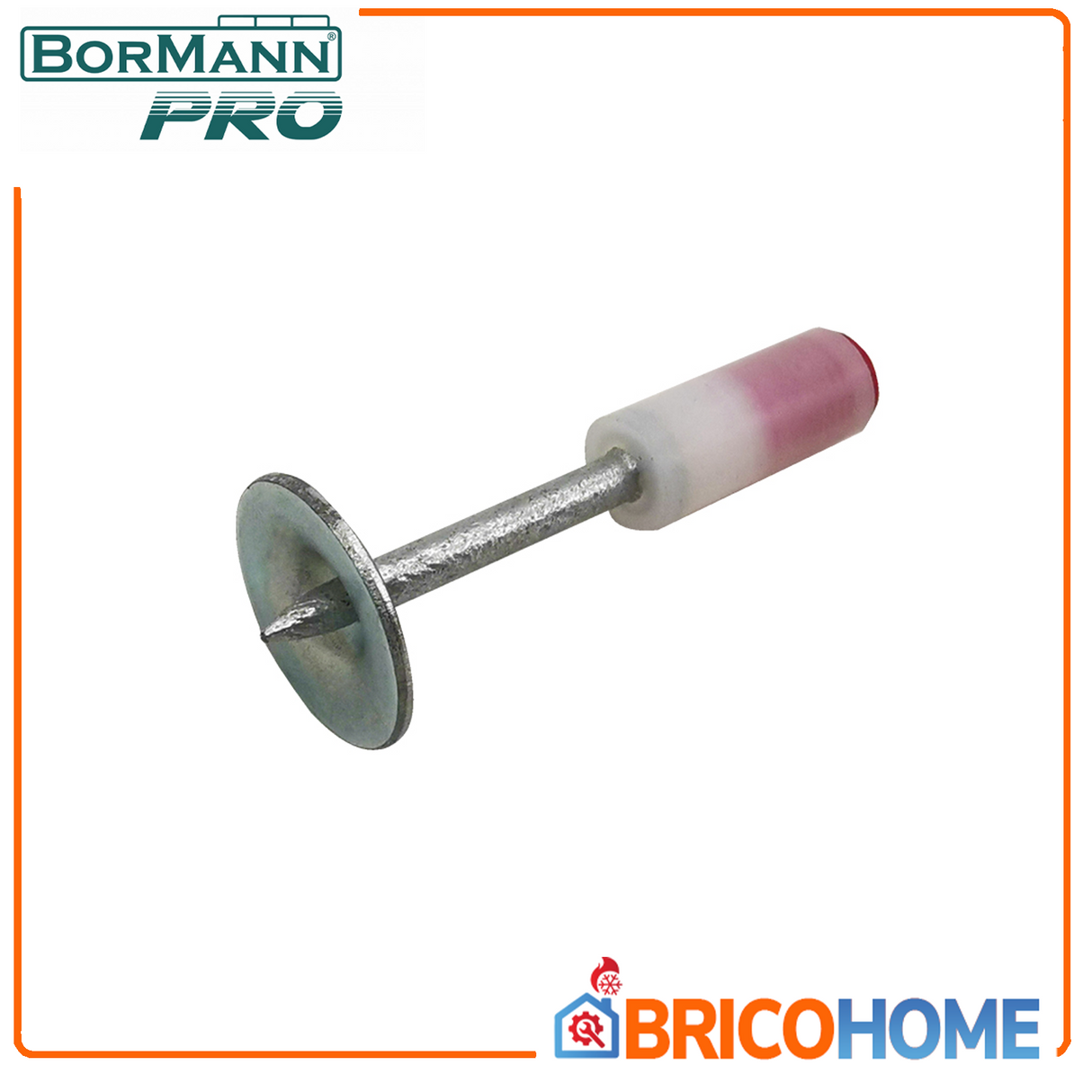 BORMANN Pro Chiodi con rondella per per pistola sparachiodi altezza 27mm BHT7290 CF.100PZ