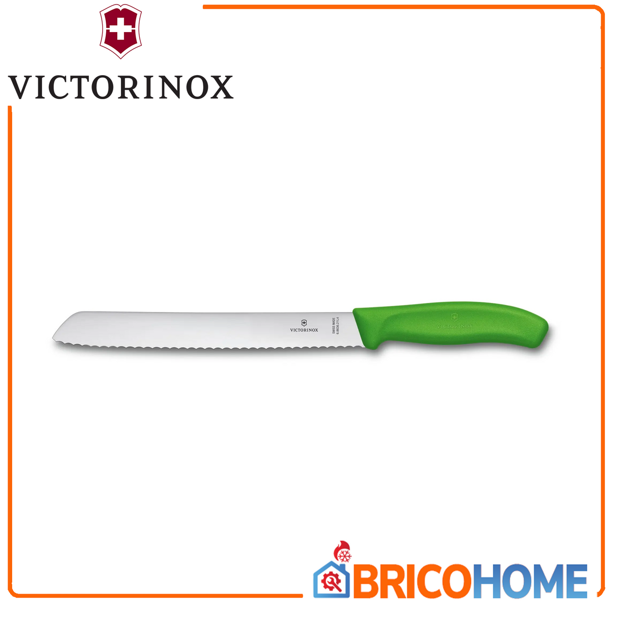 Victorinox coltello per pane con lama ondulata da 21cm Swiss Classic