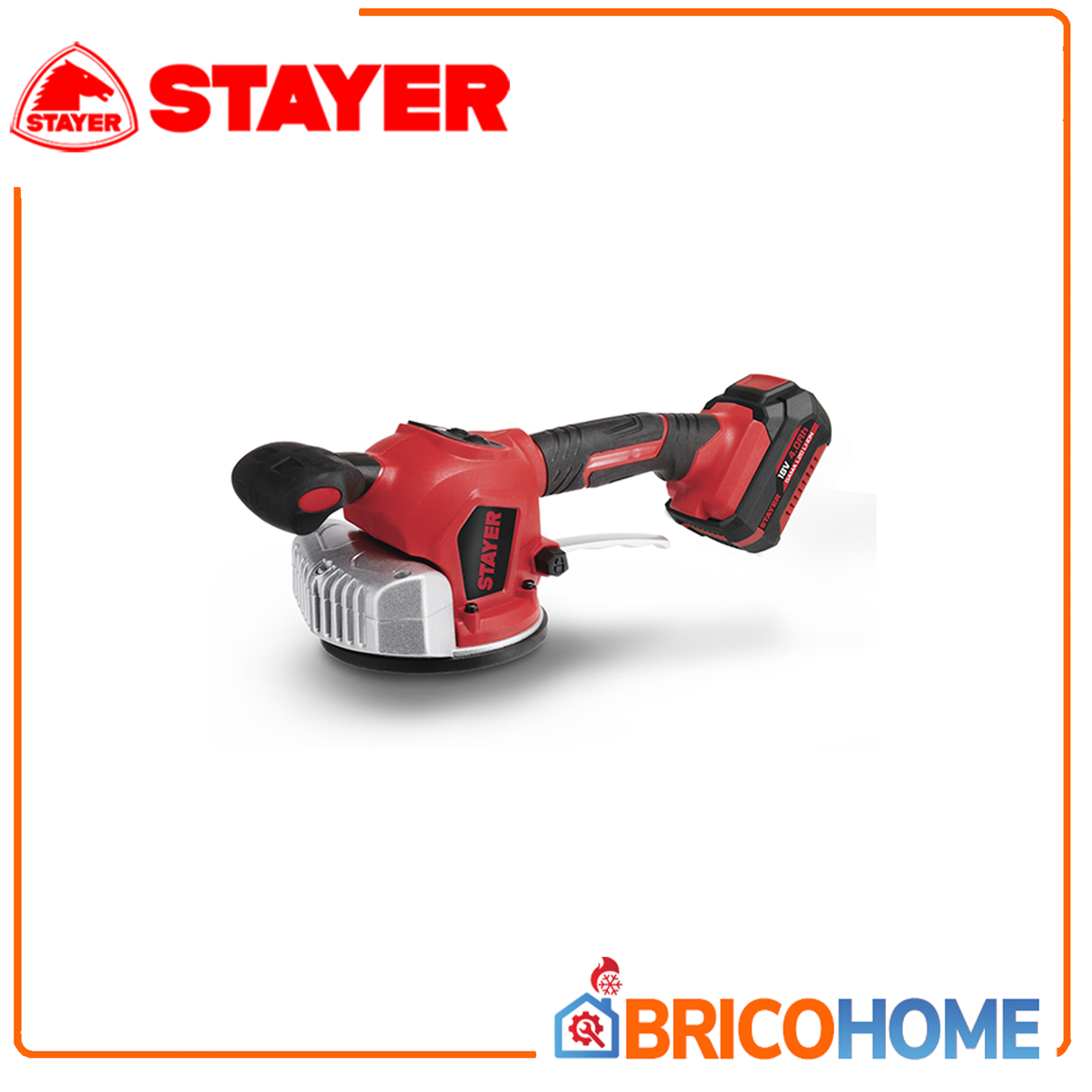 Ventosa Vibrante per piastrelle 18V con 2 batterie da 4Ah - Stayer TV L2024