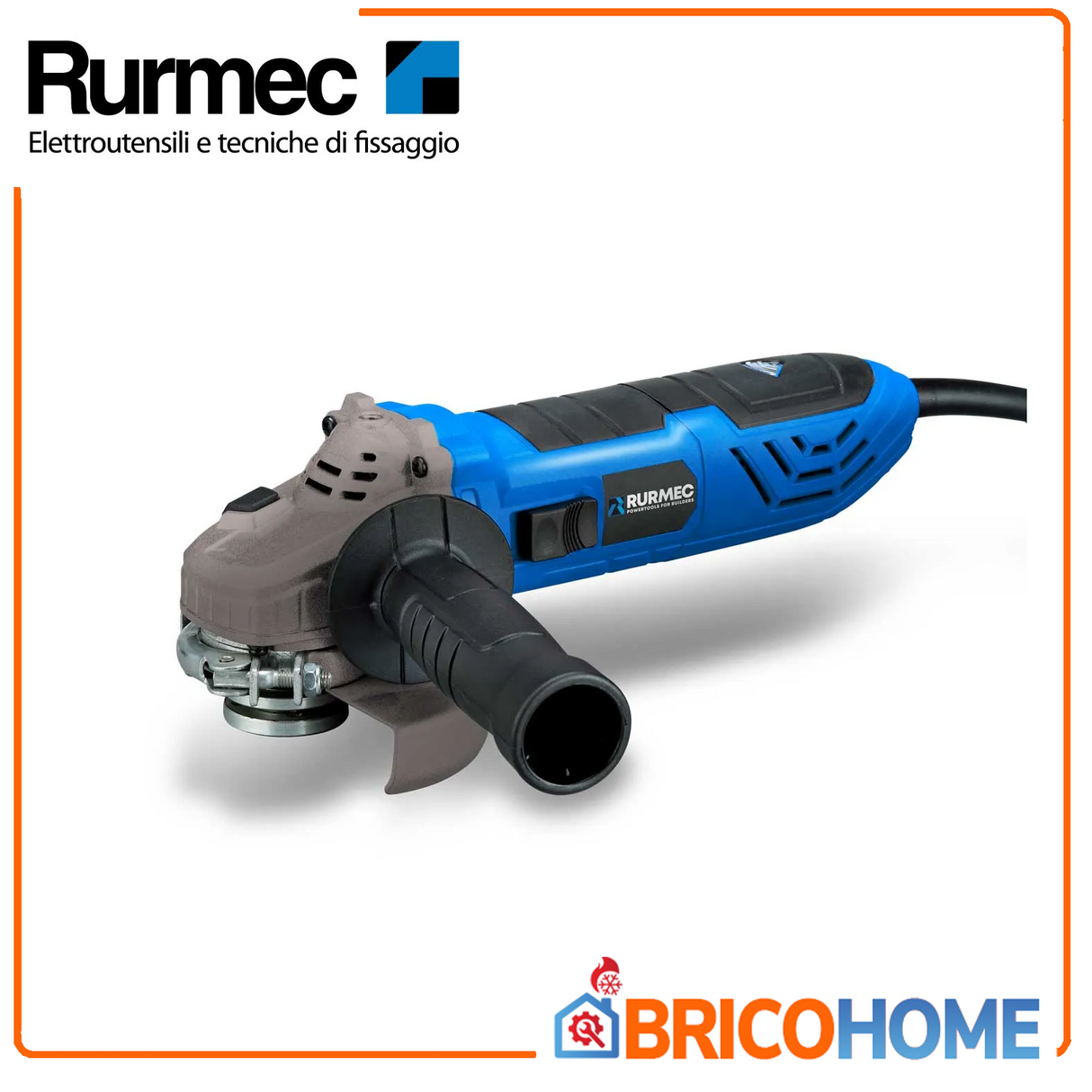 Smerigliatrice angolare 115mm 750W SMA 750 - Rurmec