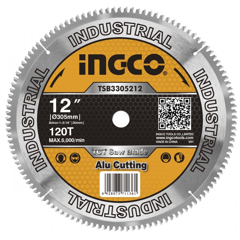 INGCO Disco di ricambio per troncatrice legno 120 Denti Ø 305MM