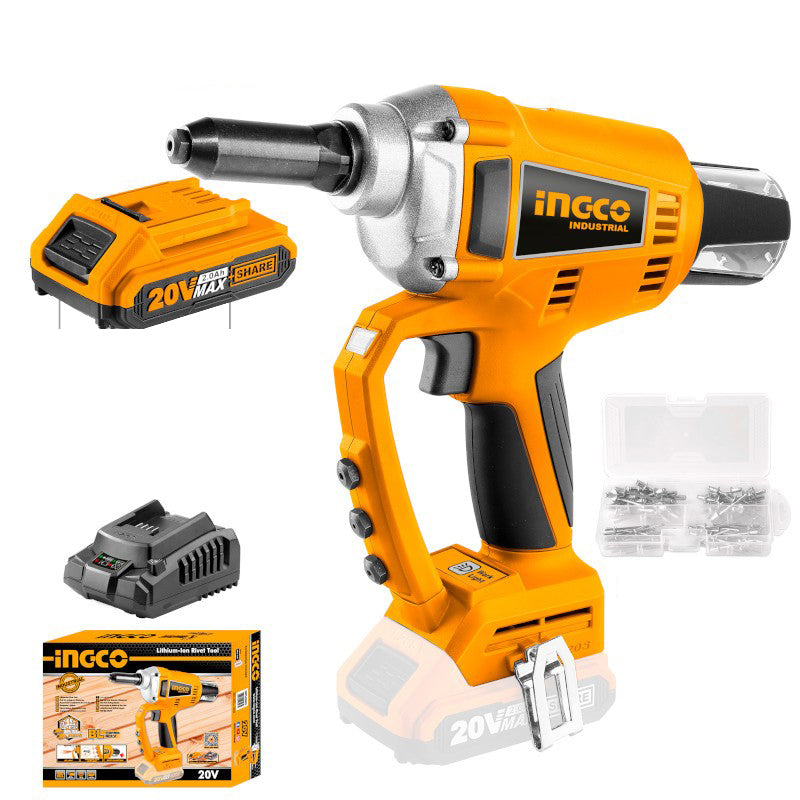INGCO 20V Lithiumbatterie-Nietgerät