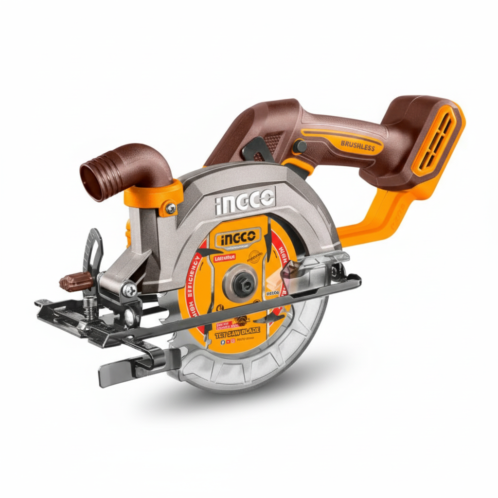 Sega circolare INGCO 140mm nuda vista frontale