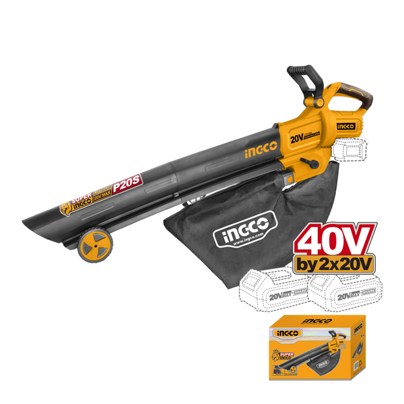 INGCO Soffiatore a batteria 40V BRUSHLESS Nudo ( solo corpo )