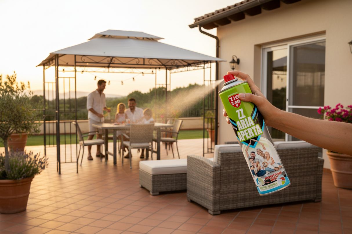 ZIG ZAG Aria Aperta uso esterno protezione terrazze italiano