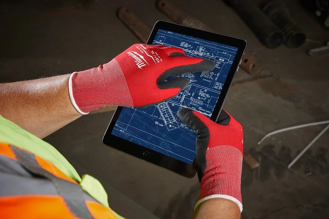 Nitrilbeschichtete Handschuhe Kat. Schnitt A – Milwaukee