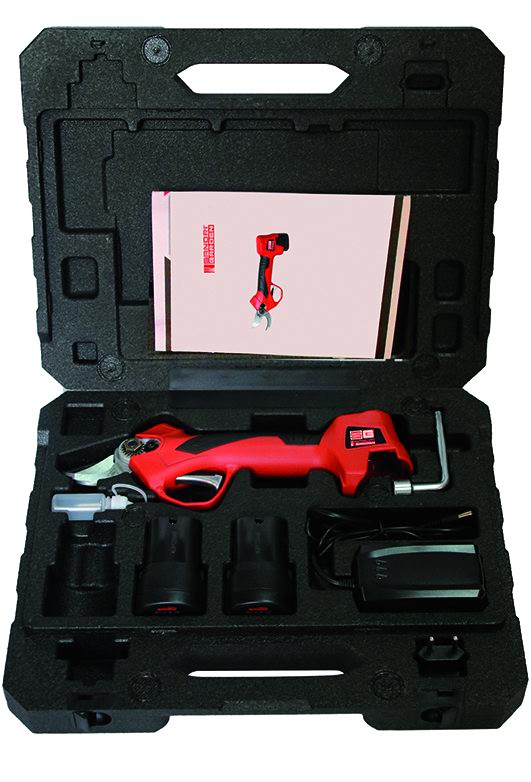 Forbici per potatura Brushless Sandri Garden SG-FP LI - con 2 batterie 14,4V 2Ah