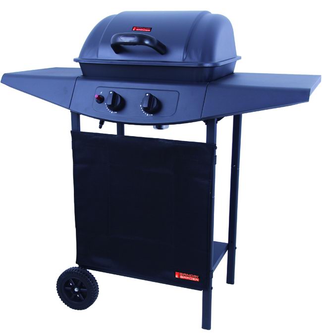 Gasgrill 2 Brenner aus Stahl 5 kW - Argentinien Sandri Garden