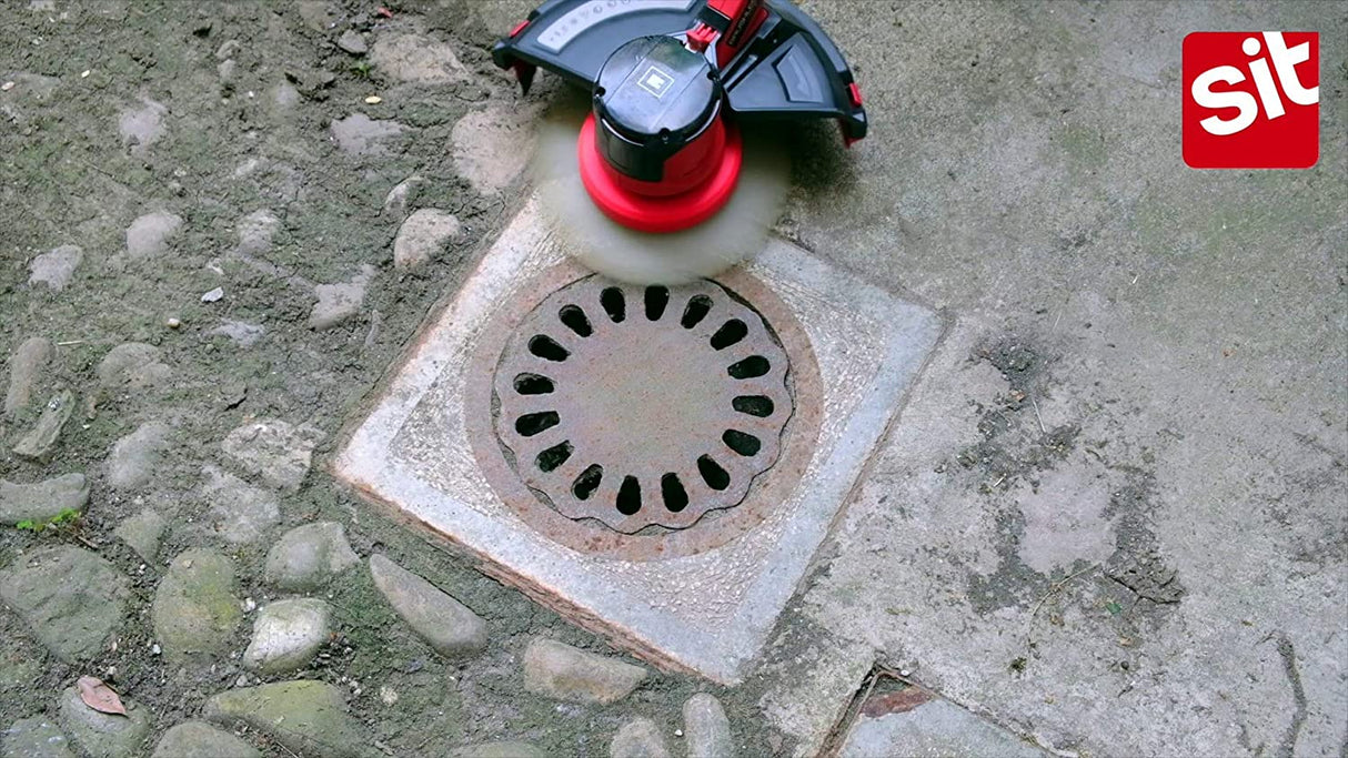 Spazzola per Decespugliatore per Giardinaggio in Nylon C0170 SIT con adattatori