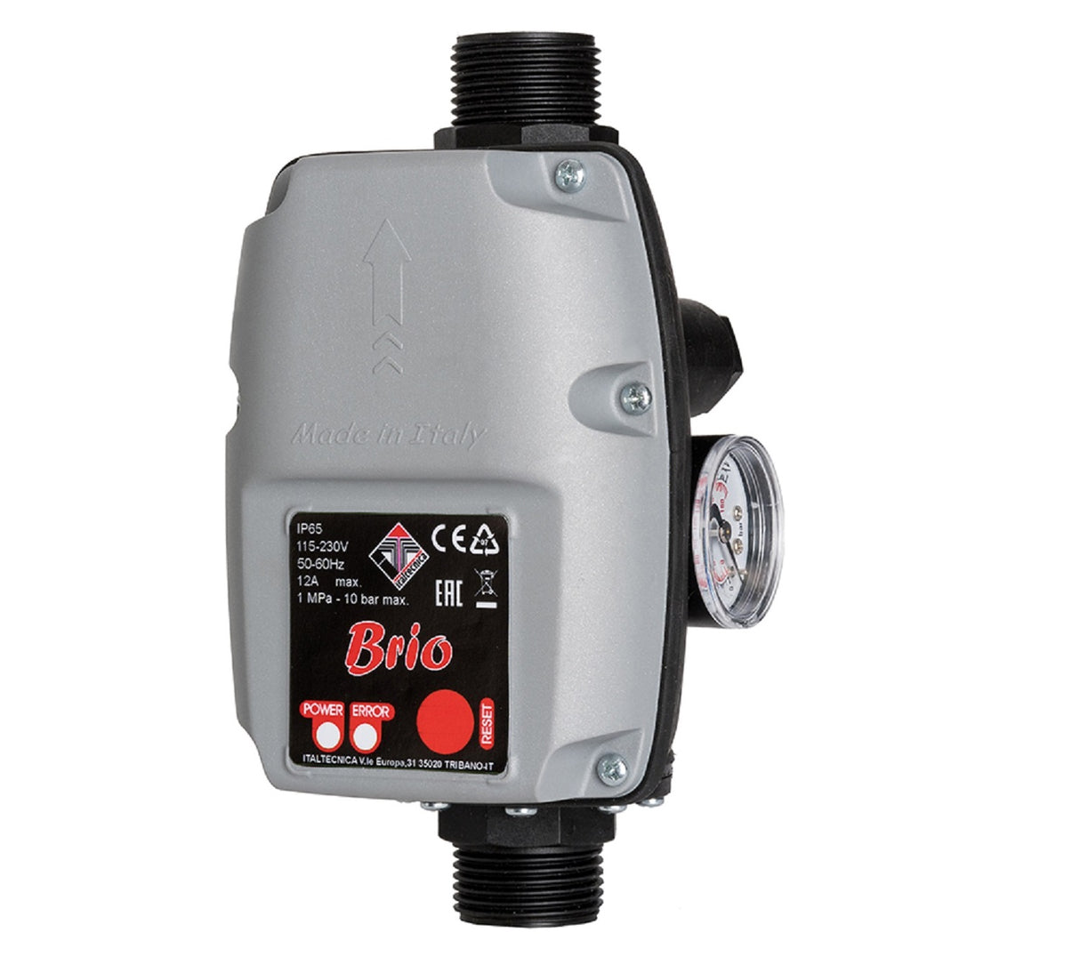 Presscontrol Electronic pressure regulator for ITALTECNICA BRIO electric pumps