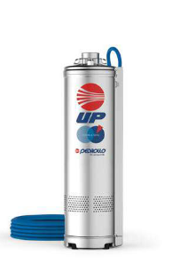 Elektrische Tauchpumpe ohne Schwimmer 1 PS - UPm 2/4 Pedrollo