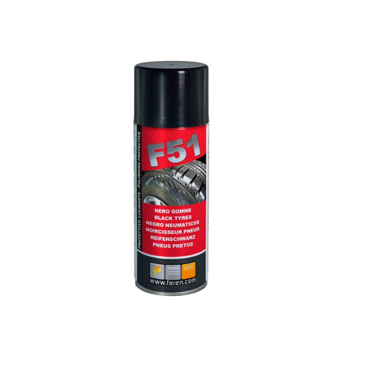 Beleberspray für schwarzen Gummi 400ml F51 FAREN