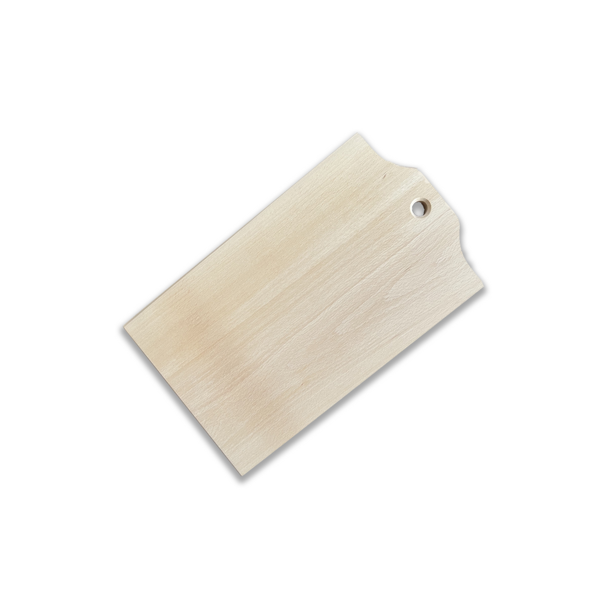 Schneidebrett aus massivem Buchenholz, L33 x T20 x H2 cm