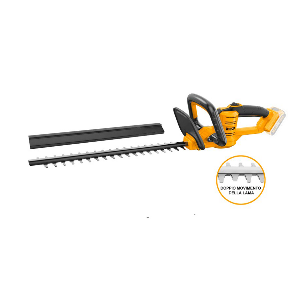 Tagliasiepi a batteria 20V - NUDO 450MM - INGCO