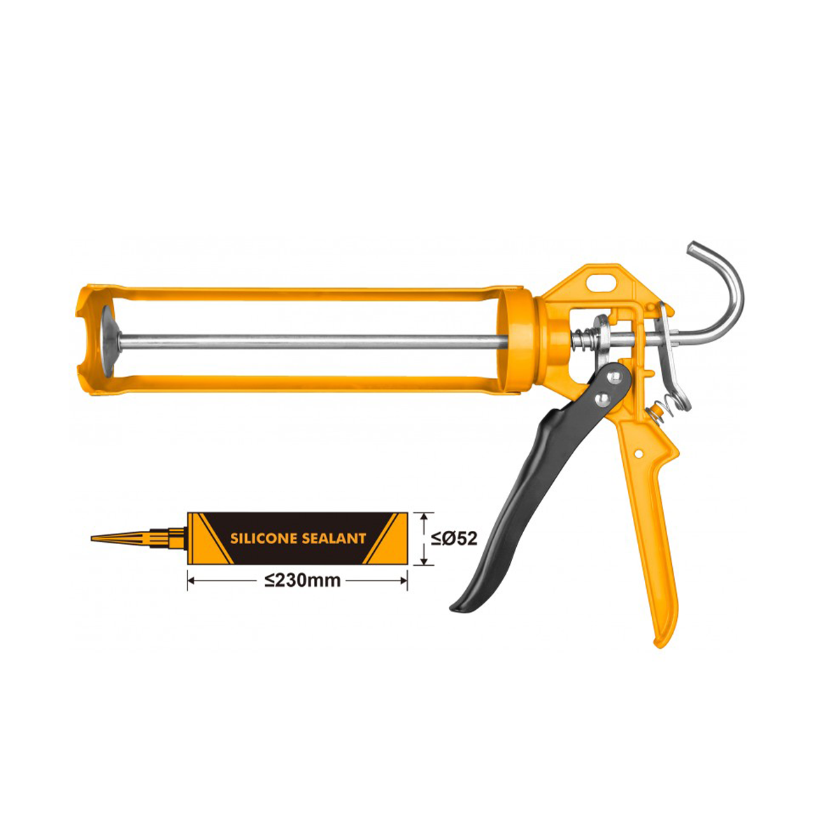 INGCO SP 1,8 mm Schaftkartuschenpistole