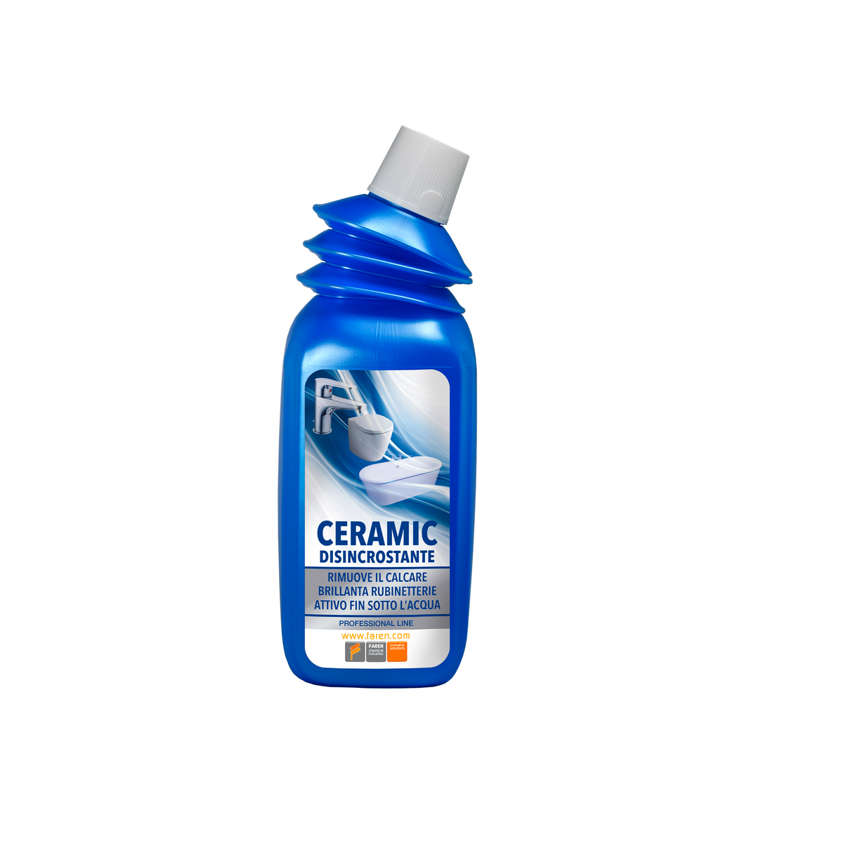 Reiniger Entkalker Klarspüler für Keramik und Wasserhähne 750 ml CERAMIC FAREN