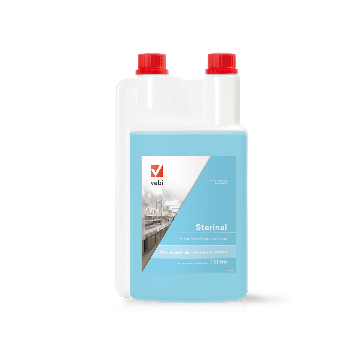 STERINAL Concentrated bactericidal disinfectant with long residual action dispenser 1Lt VEBI