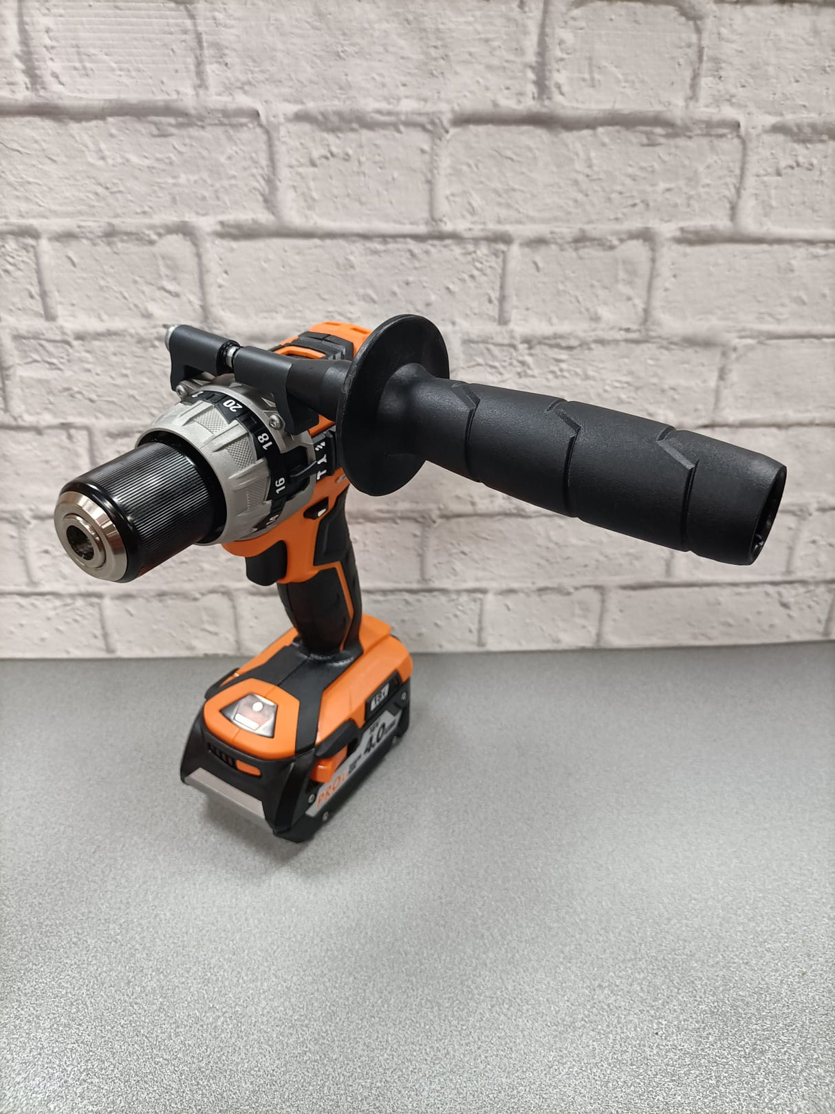 BRUSHLESS impact drill in toolbox With 2 x 4.0Ah batteries - AEG