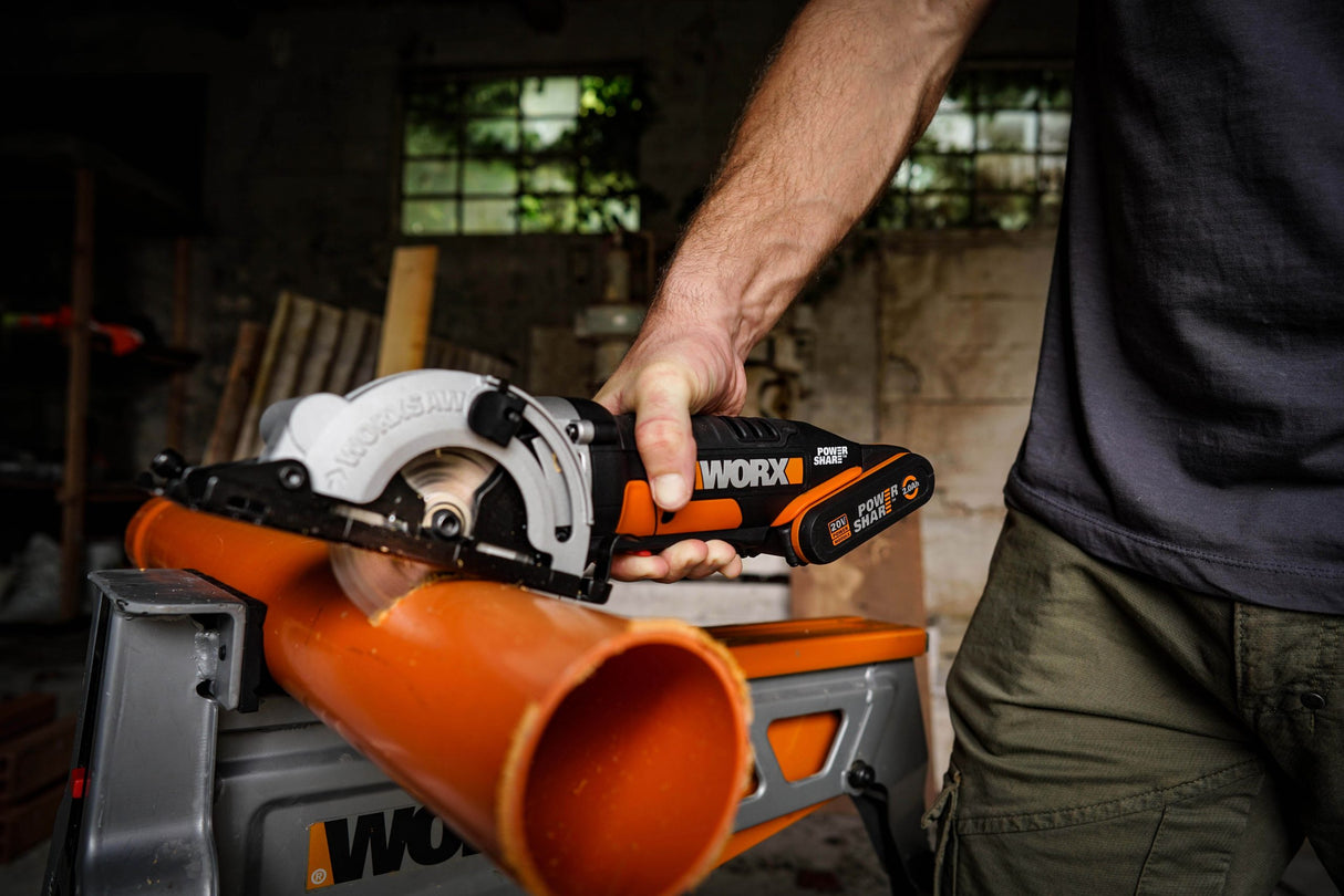 Sega circolare compatta a batteria 20V 2Ah - WORX WX527.2