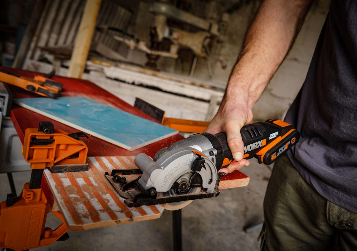 Sega circolare compatta a batteria 20V 2Ah - WORX WX527.2