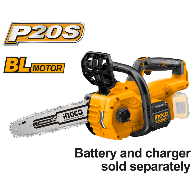 Elektrosäge 20V 12" BRUSHLESS 100W (nur Körper) INGCO