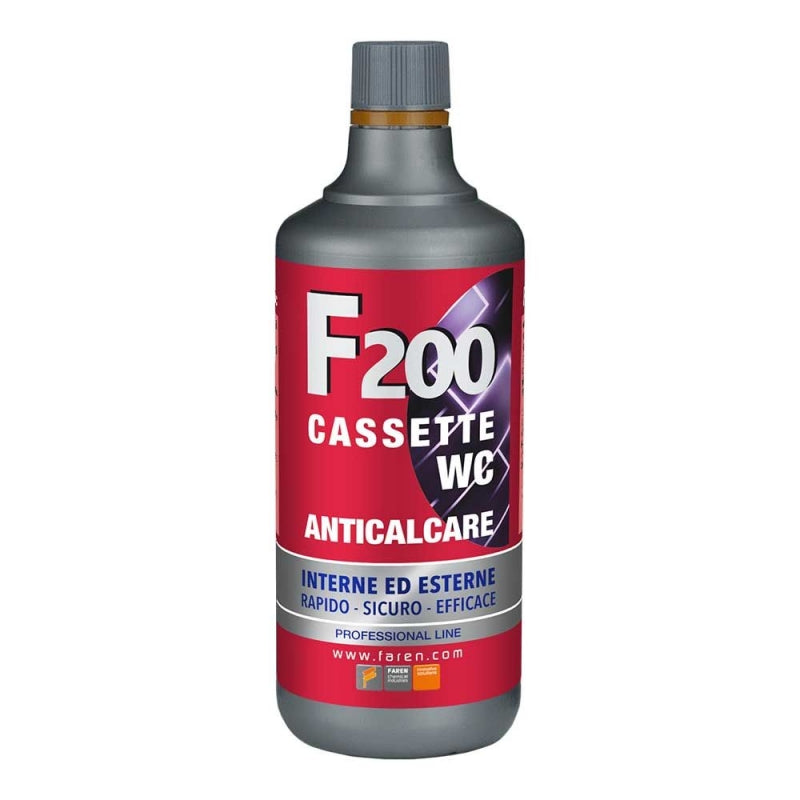 Anti-limescale descaler for WC cisterns - F200 PROFESSIONAL - FAREN