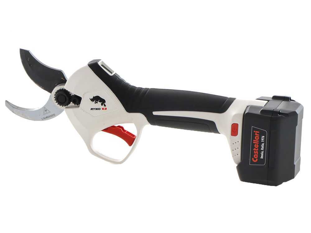 Forbice elettrica da potatura RYNO 63 - 2 Batterie - Taglio 37 mm - CASTELLARI