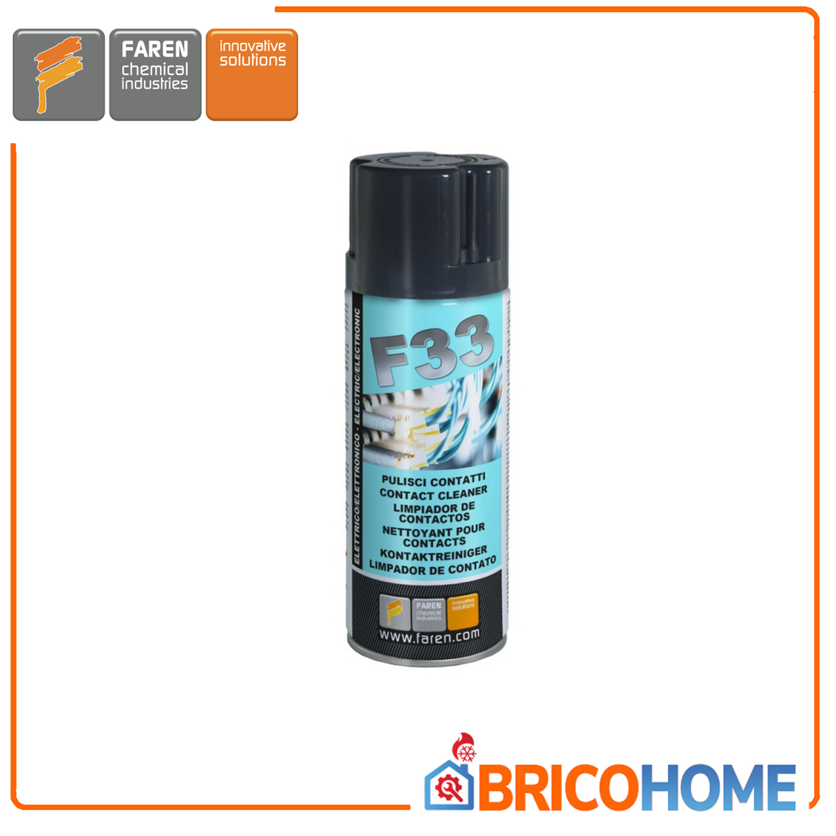 FAREN Pulisci contatti ad azione protettiva 400ml F33